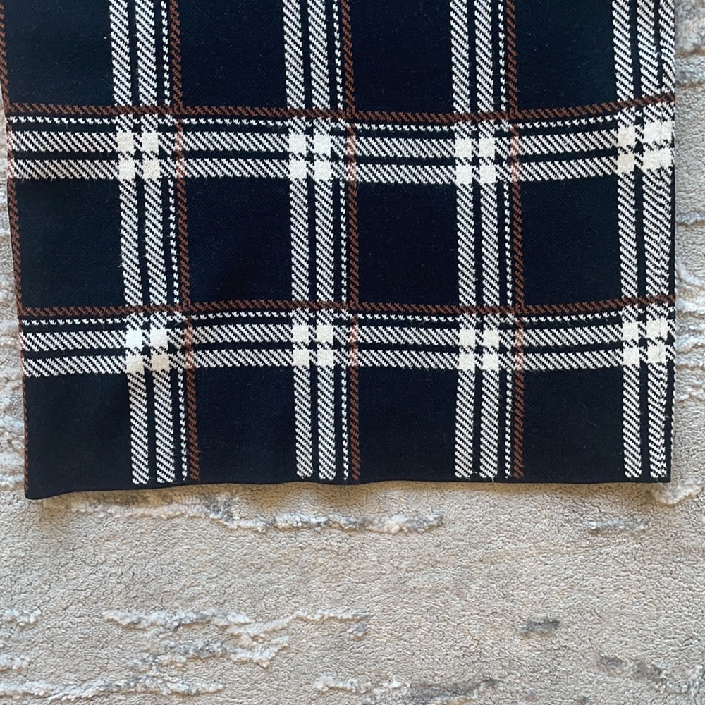 Ann Taylor Black and White Plaid Dress - Picture 5 of 7